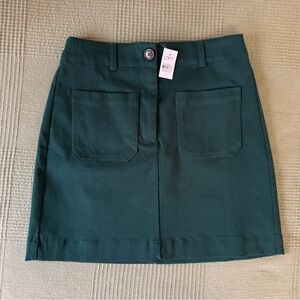 LOFT New with Tags Forest Green Skirt Size 0